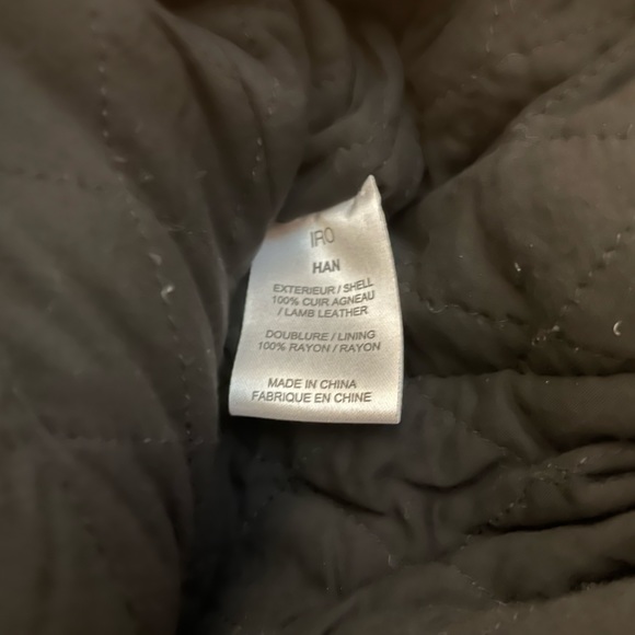 IRO Han leather jacket (size 36) - Picture 2 of 5